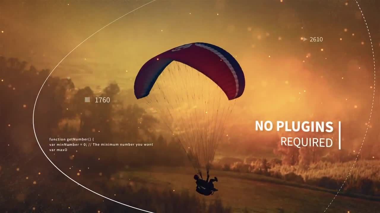 电影粒子线条光泄露素材库精选AE模板