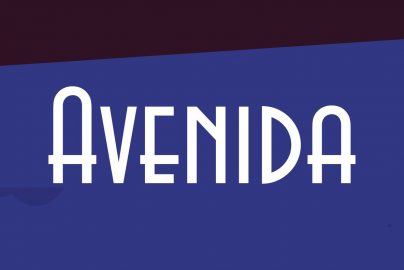 Avenida Font素材之家精选英文字体