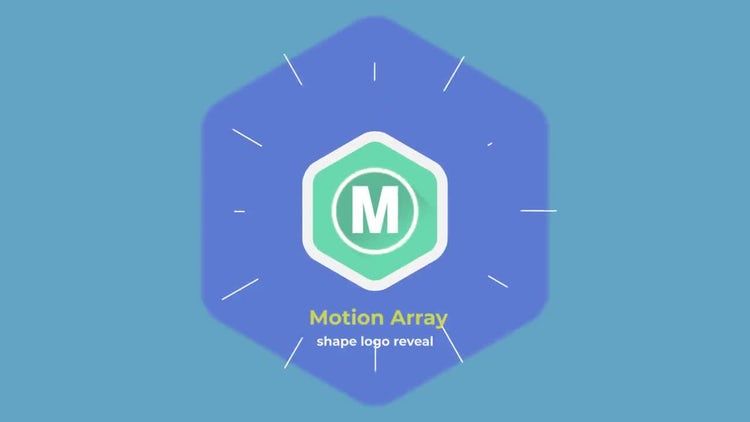 干净外观创造性的动画徽标素材库精选AE模板