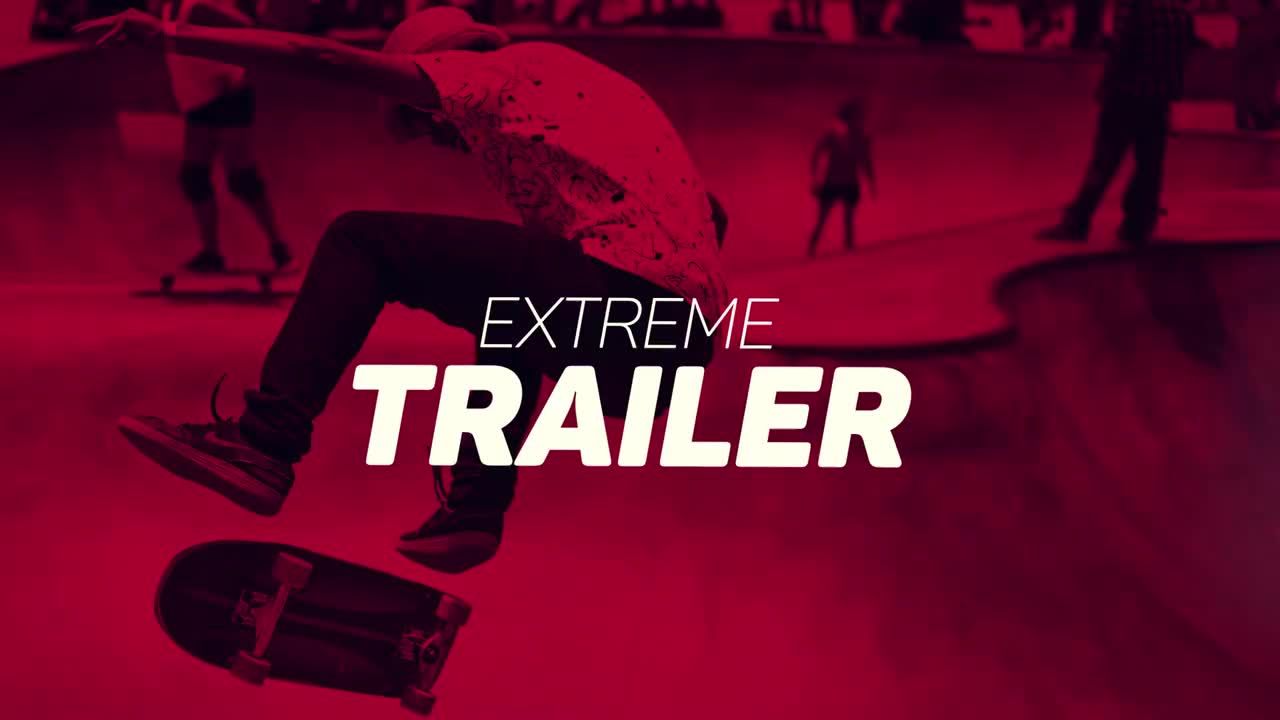 时尚动感的街头宣传片素材库精选AE模板