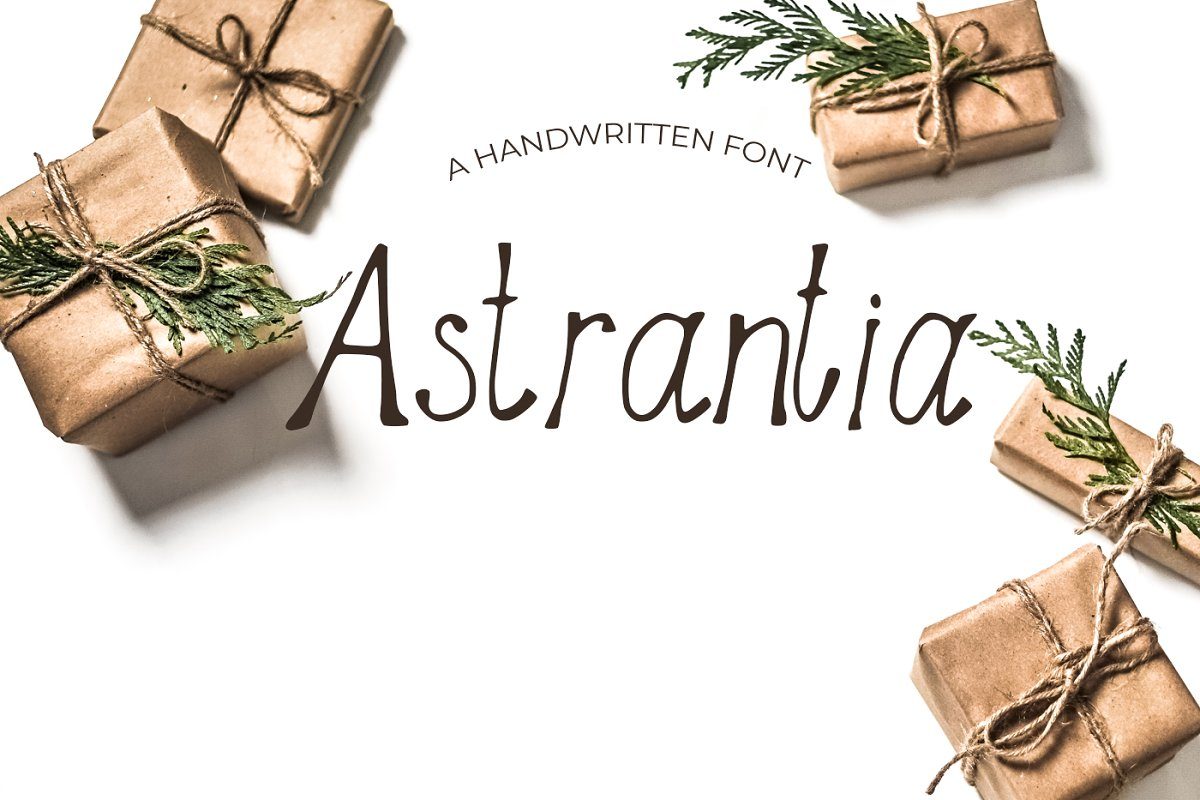 Astrantia Font素材之家精选英文字体