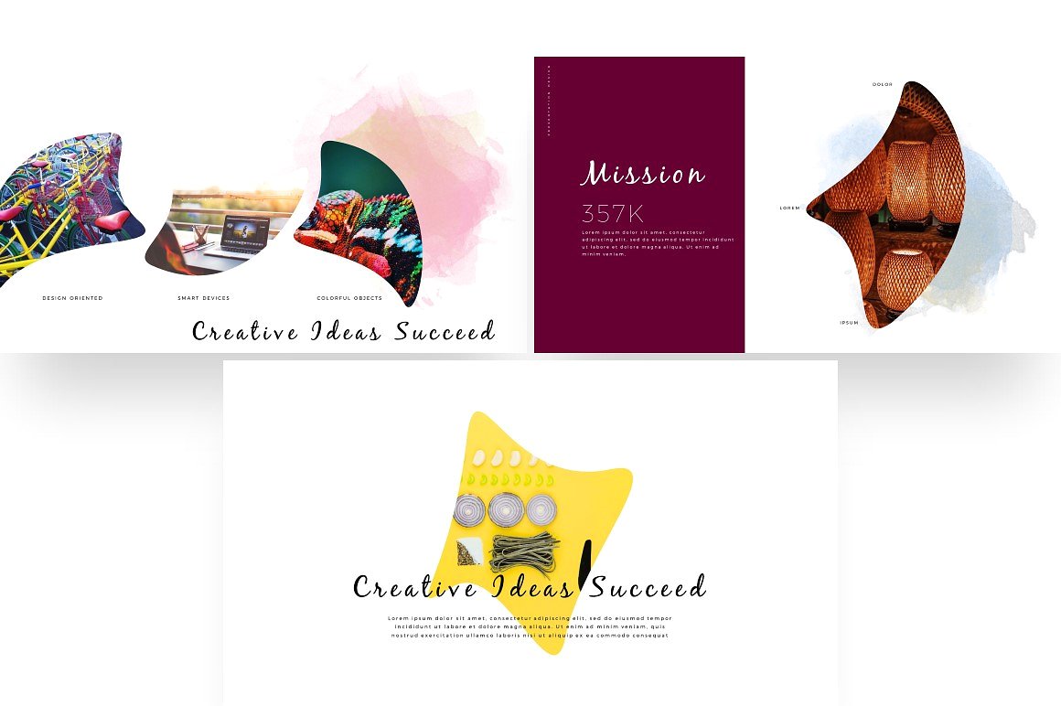 特色沙龙PowerPoint模板插图(2)