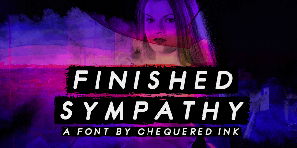 Finished Sympathy font插图 Finished Sympathy font插图