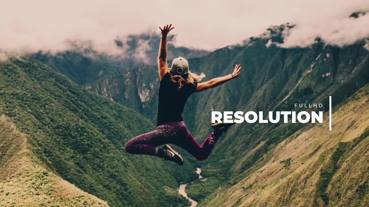 电影风格开场动画ae模板