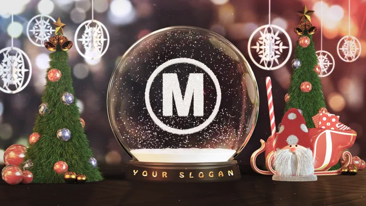 圣诞老人卡通人物动画素材库精选AE模板