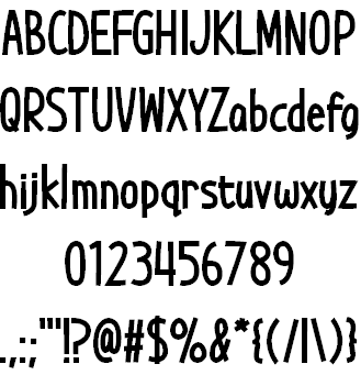 Die Grinsekatze font插图1