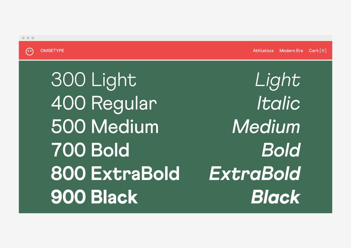 Athletics Font Family插图1