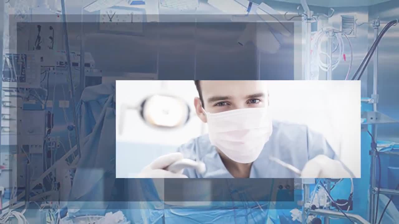 医疗保健宣传医疗会议素材库精选AE模板