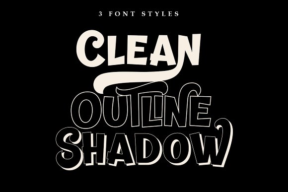 The Banthink – 3 Font Styles插图3