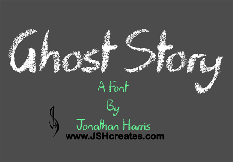 Ghost Story font素材之家精选英文字体
