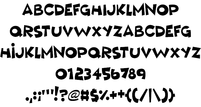 Mushy Love font插图1