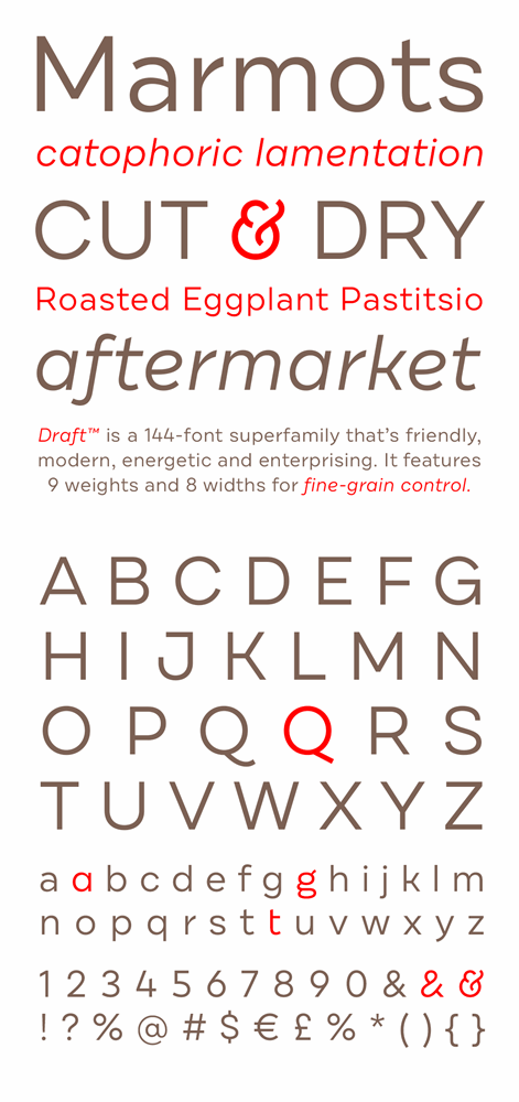 Draft B font插图 Draft B font插图