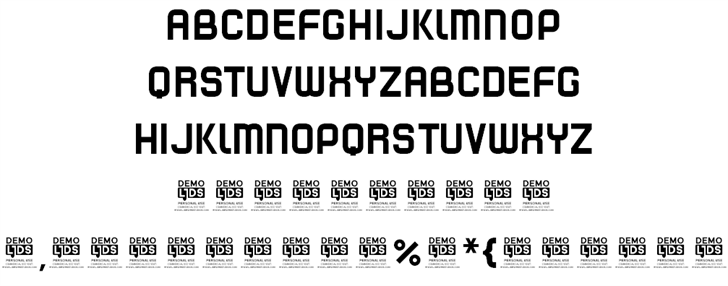 Mini clave DEMO font插图6 Mini clave DEMO font插图6