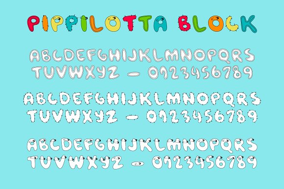 Pippilotta duo font插图5