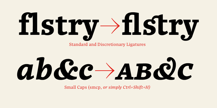 Quercus 10 Font Family插图6