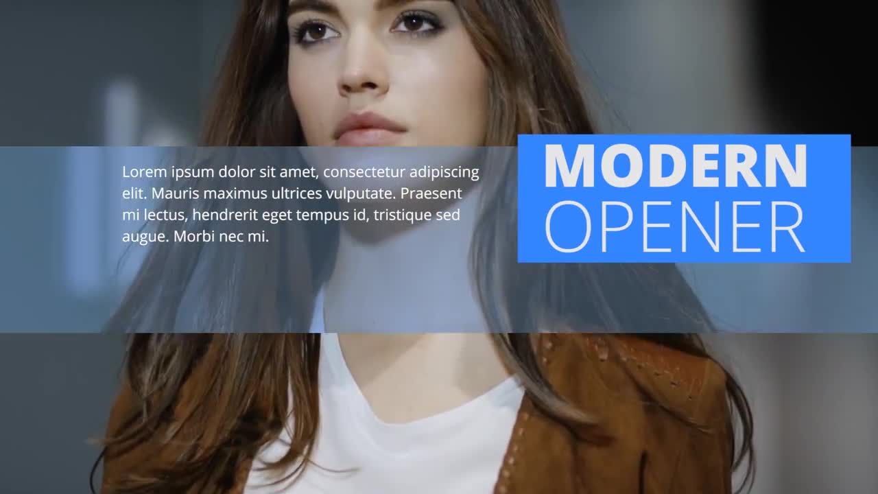 适合公司时尚设计素材库推荐PR模板