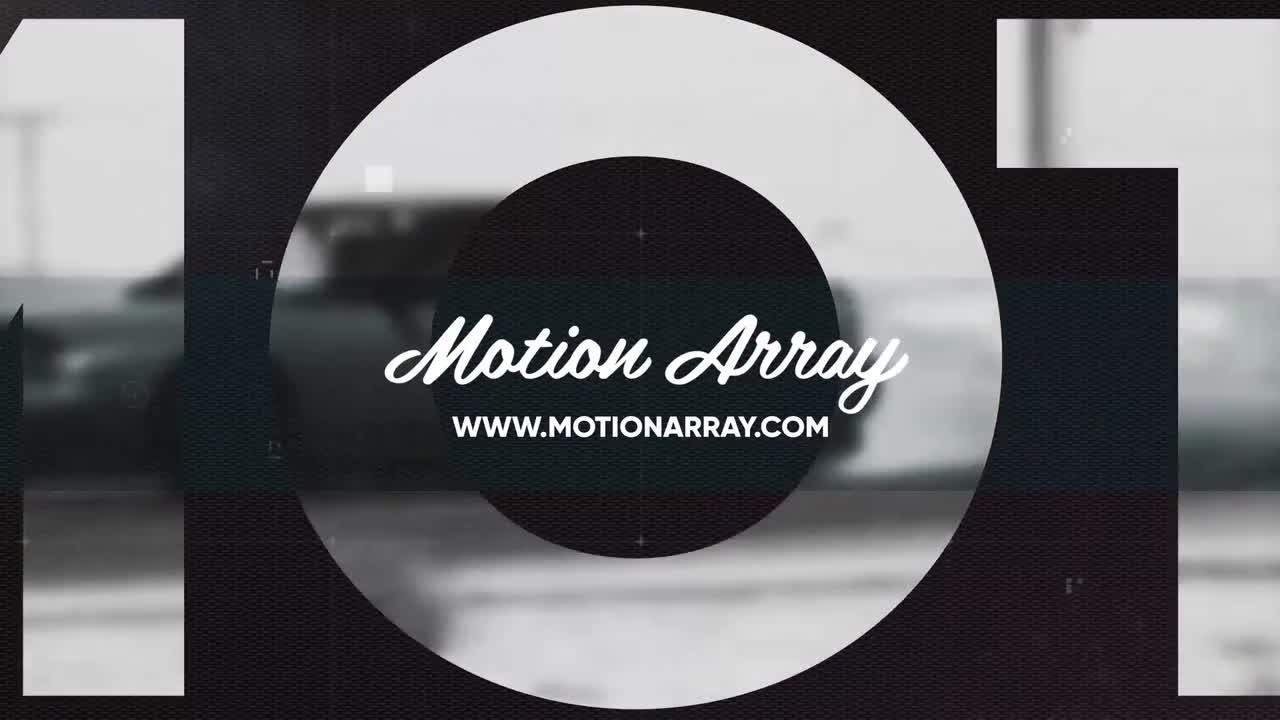 酷炫体育节目介绍素材库精选AE模板