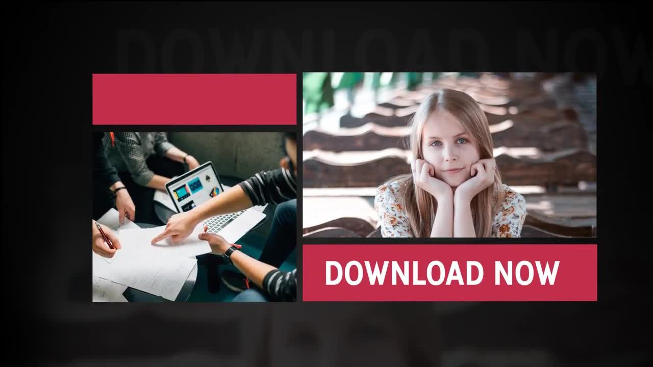 广播宣传介绍幻灯片素材库精选AE模板