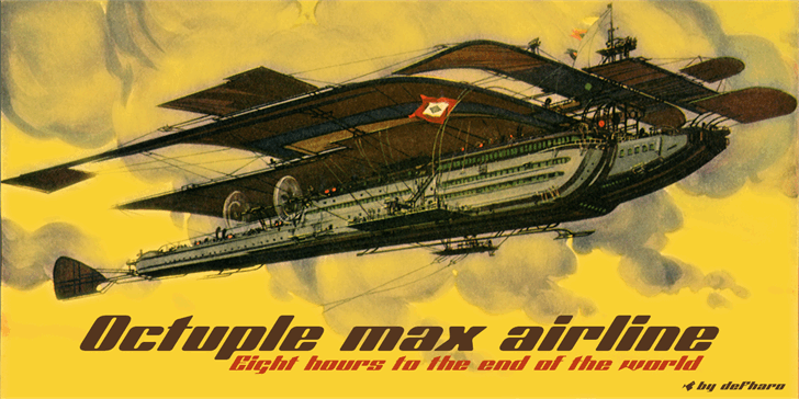 Octuple max font插图