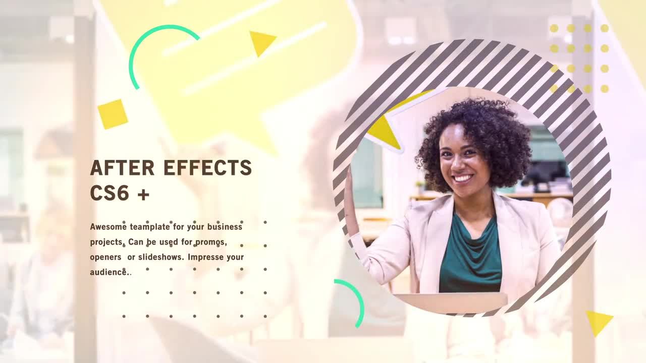 企业幻灯片简要介绍促销素材库精选AE模板