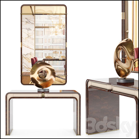 室内镜子和装饰品素材之家精选3D模型