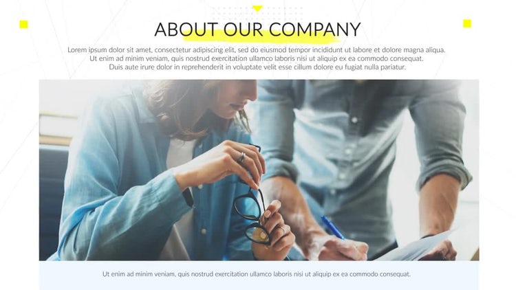 现代企业推广素材库精选AE模板