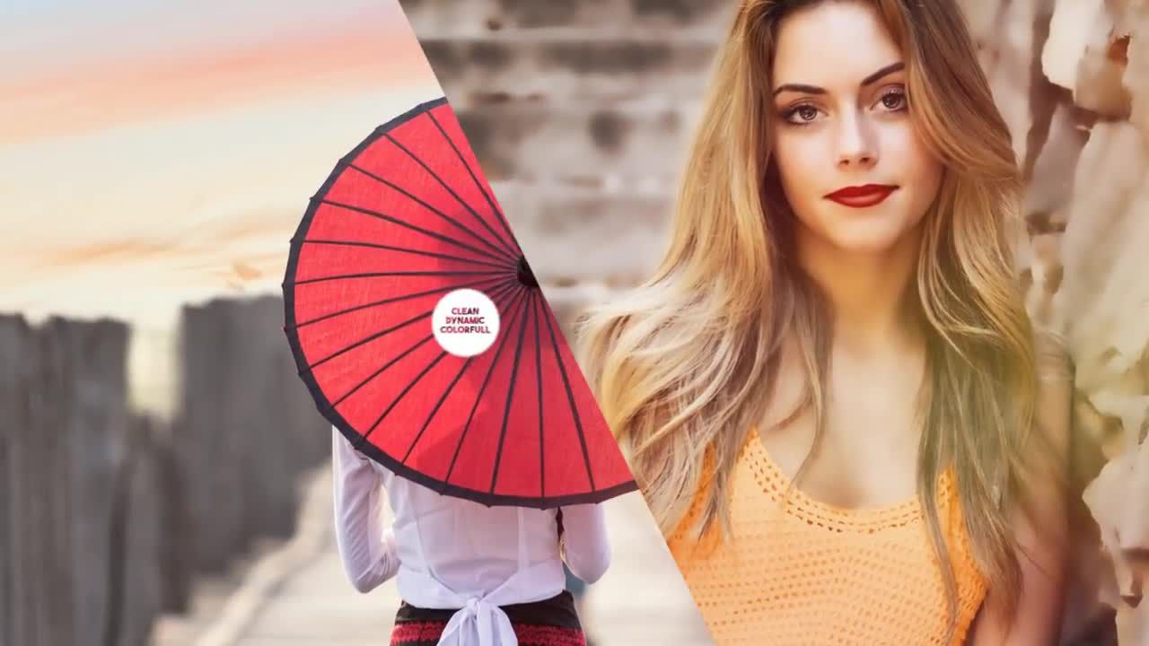 时尚多功能照片展示素材库精选AE模板