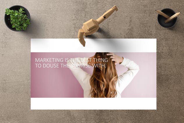 商业/电子商务/市场营销计划书演示PPT模板 NELLO Powerpoint Template插图(2)