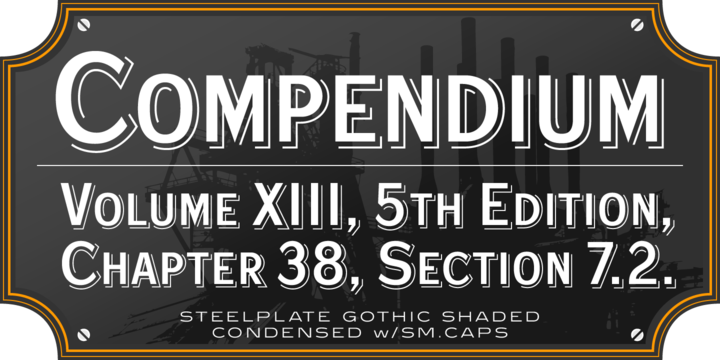 Steelplate Gothic Pro Font Family素材之家精选英文字体