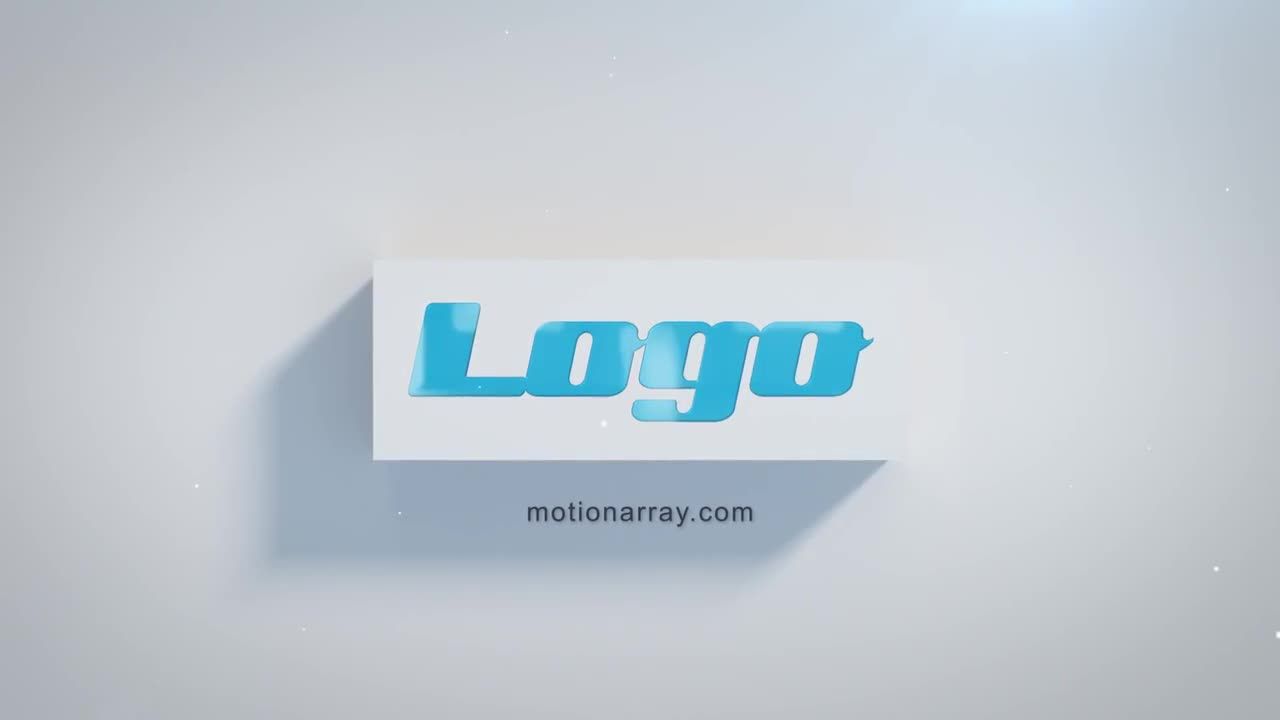 简单徽标显示效果展示素材库精选AE模板