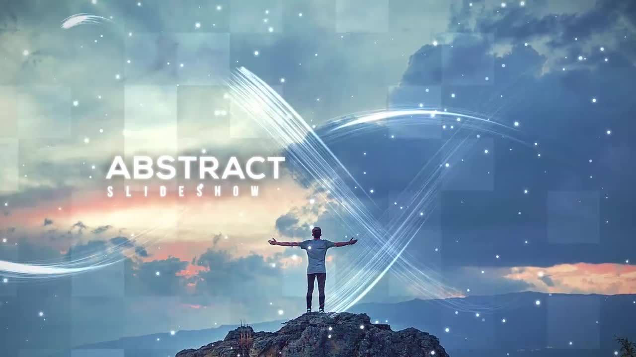 时尚优雅的抽象幻灯片素材库精选AE模板