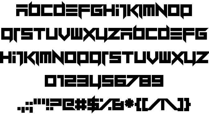 Dillydallier font插图2