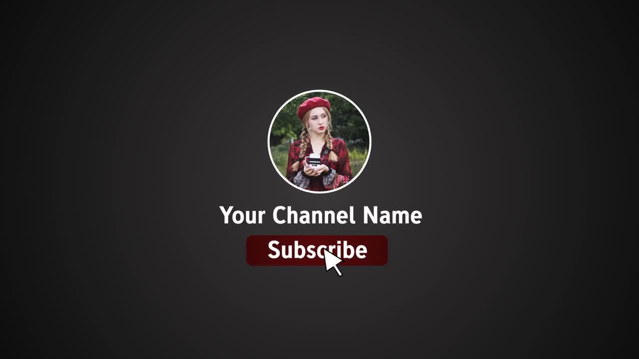 YouTube频道宣传动画特效素材库精选AE模板