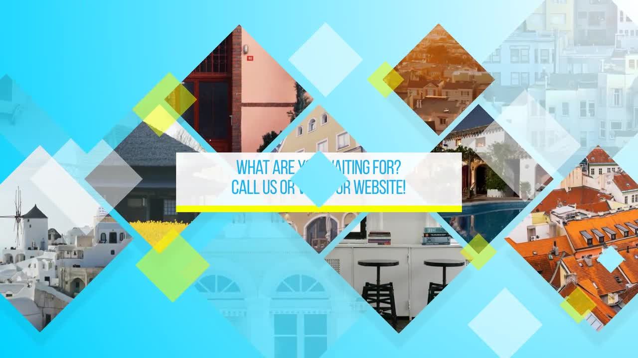 简洁动态动画的物业促销素材库精选AE模板