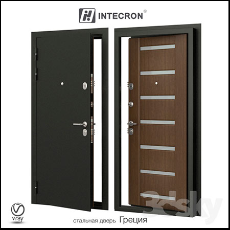 两款欧式防盗门素材之家精选3D模型