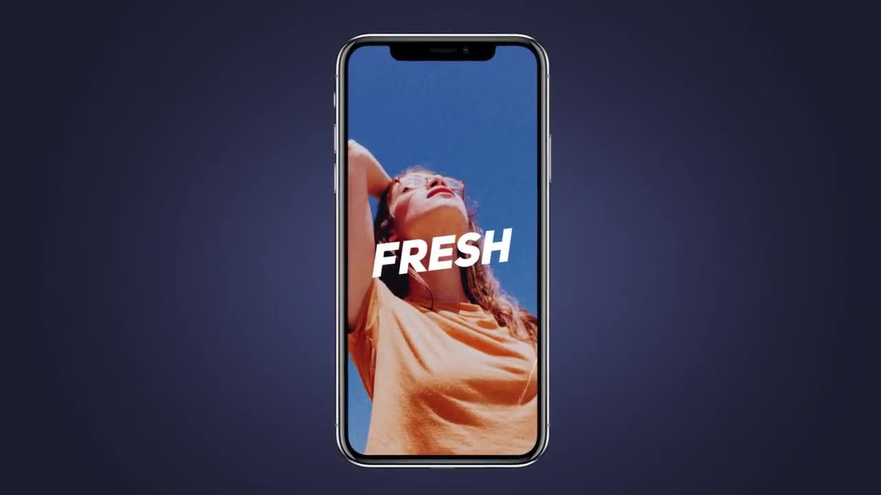 动态故事幻灯片素材库精选PR模板