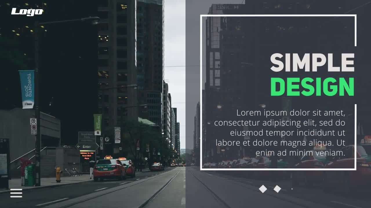 现代的商业清洁时尚促销素材库精选AE模板