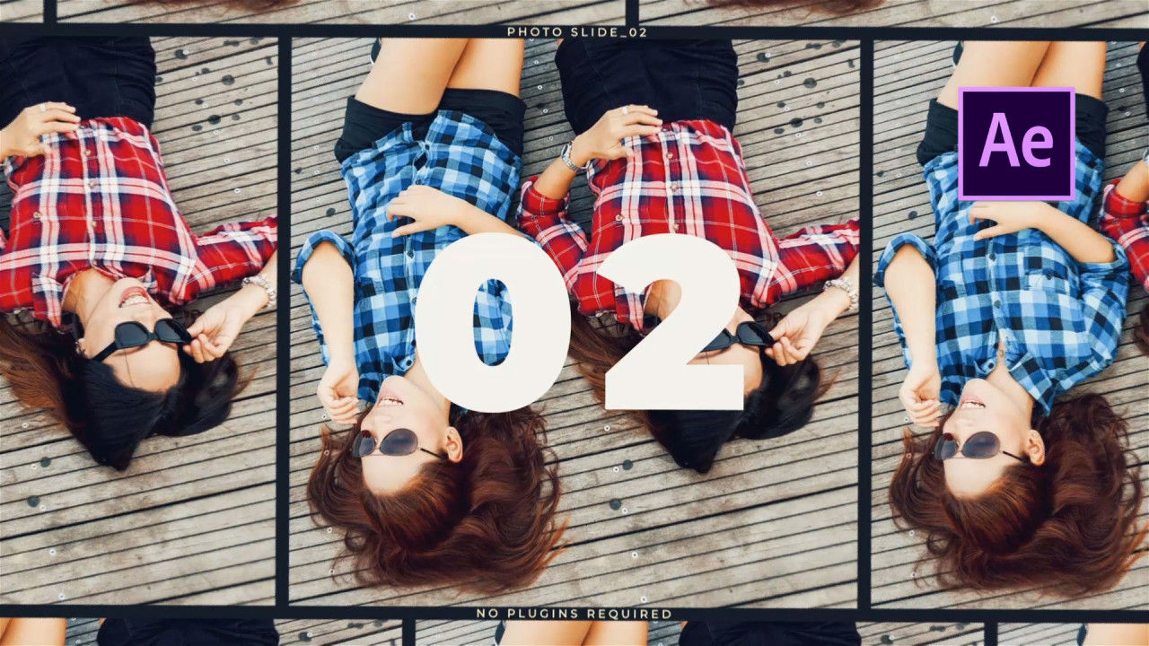 快速幻灯片时尚动画素材库精选AE模板