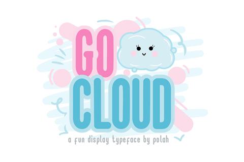 Go Cloud font素材之家精选英文字体