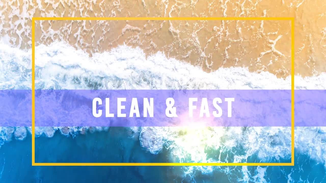 快速且富有创意的旅行文本动画素材库精选AE模板