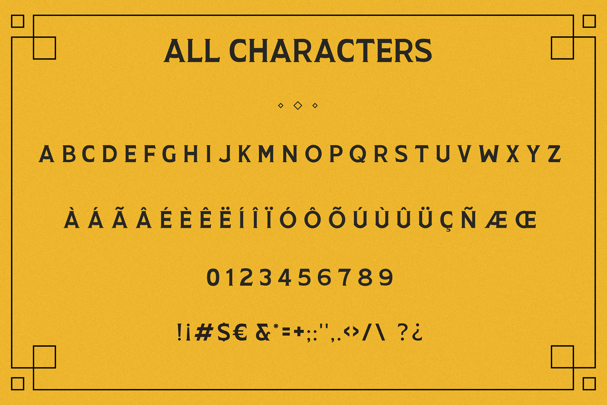 品牌设计专属全大写英文衬线字体 Longway Serif Typeface插图(3)