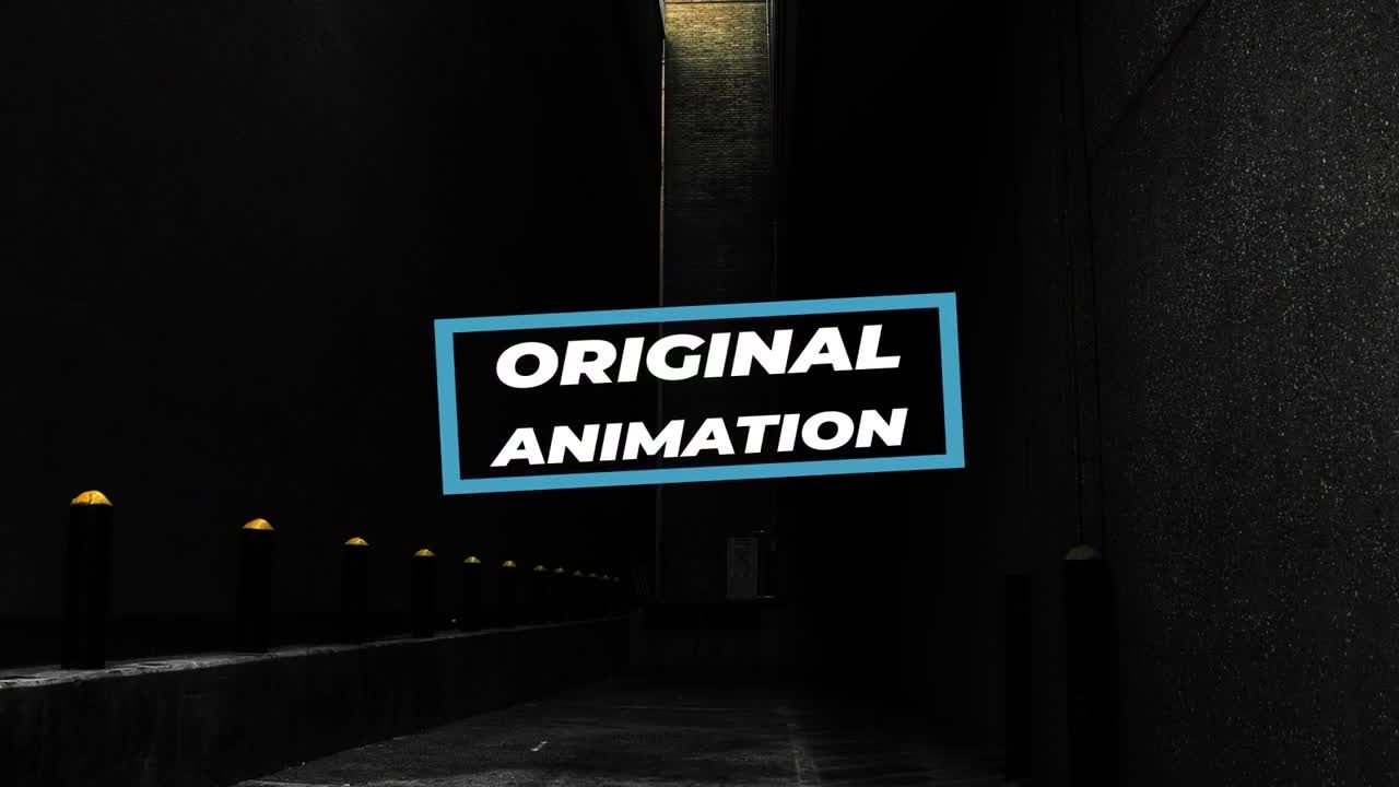 16个平滑且动态动画的全屏标题素材库精选AE模板