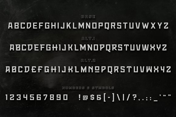 WARHAMMER Display Font插图1