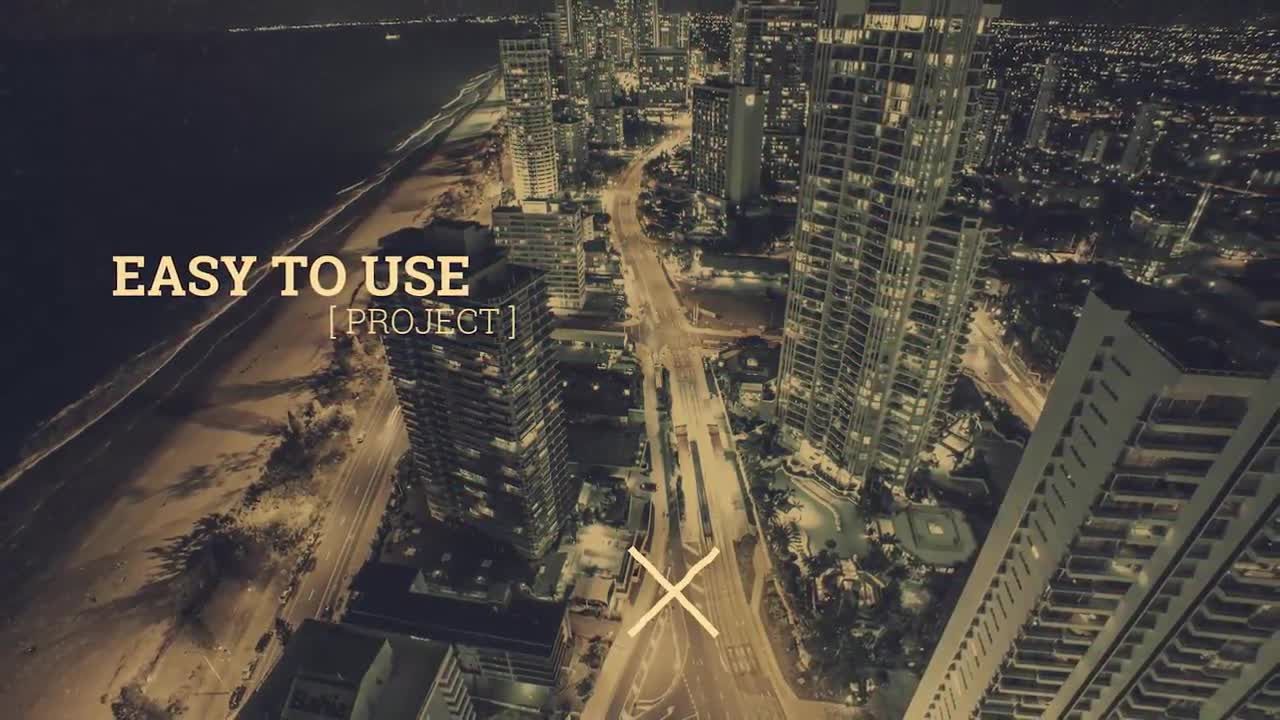 彩色漏光移动过渡视频开场Pr模板