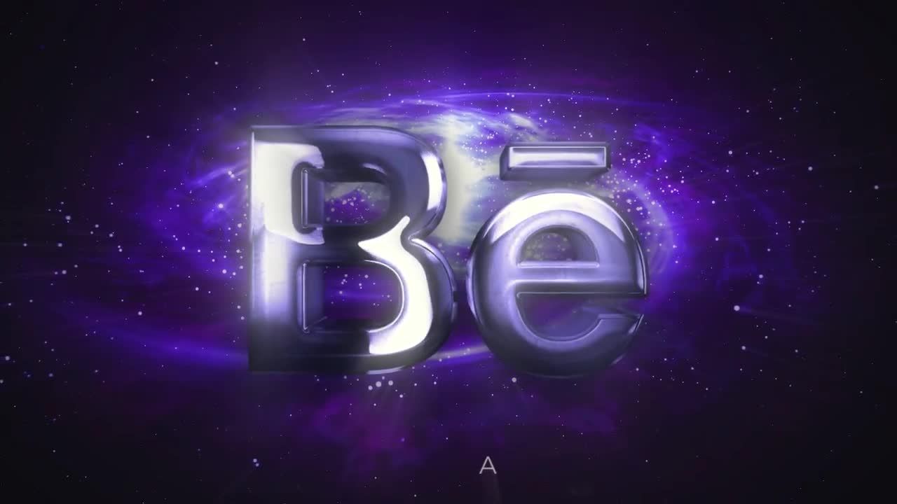 太空金属标志素材库精选AE模板