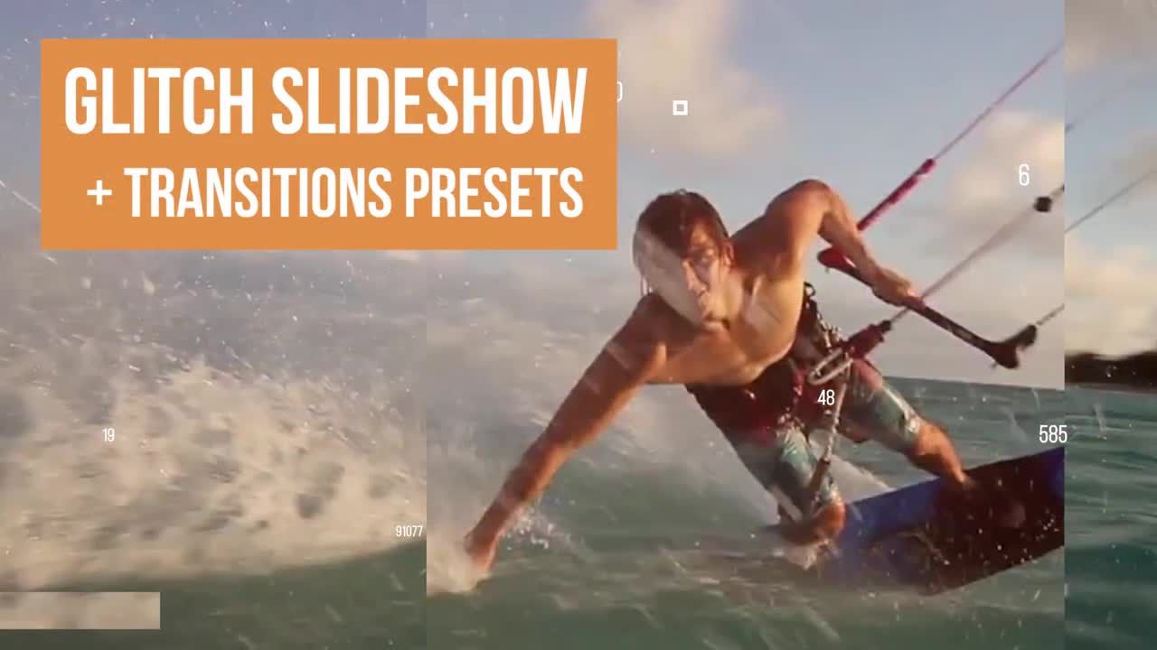 信号故障幻灯片动画素材库推荐PR模板