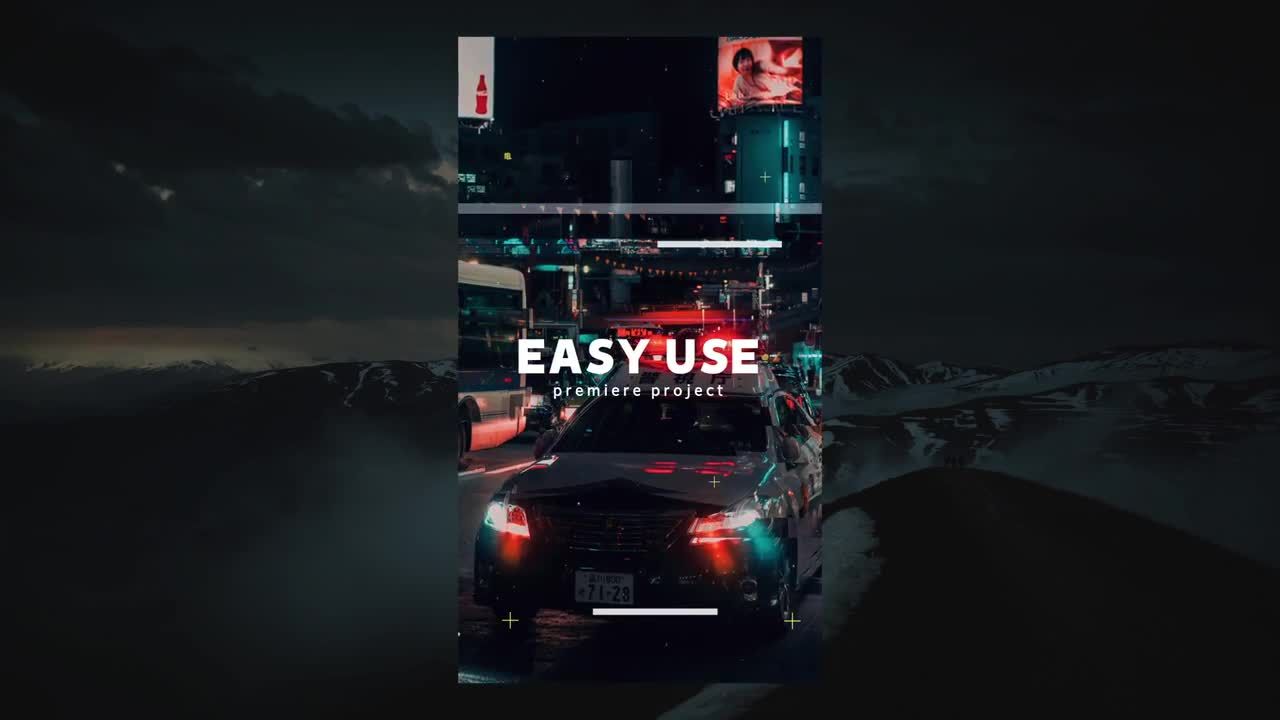 城市移动介绍动态素材库精选AE模板