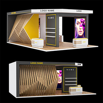 商店物品展位展馆素材之家精选3D模型