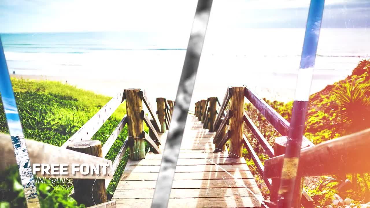 12个电影幻灯片场景动画素材库推荐PR模板