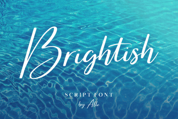 Brightish Font素材之家精选英文字体